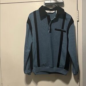 Vintage! Classics by Palmland size small Men's Sweater in Blue and Black